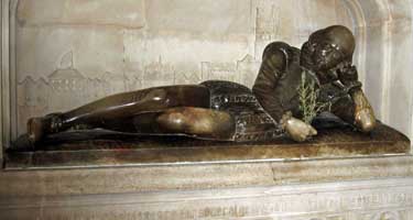 Shakespeare Memorial, Southwark Cathedral (Photo © Andelys Wood)
